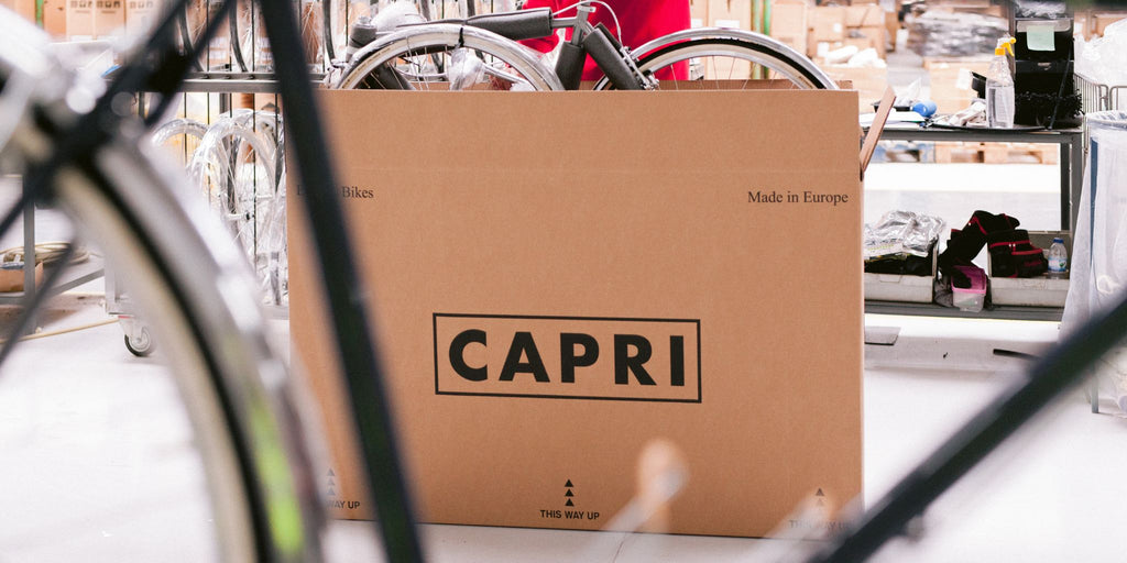 Capri Bikes opens new warehouse in Italy to reduce its carbon footprint