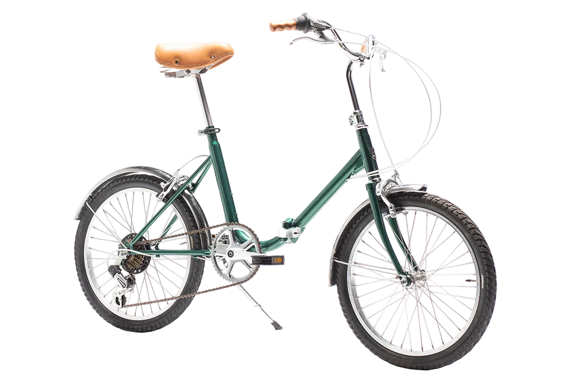 Folding bicycle Capri VITA British Green 7V